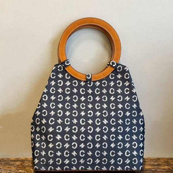 95新 Celine/思琳 稀有大圆环托特包