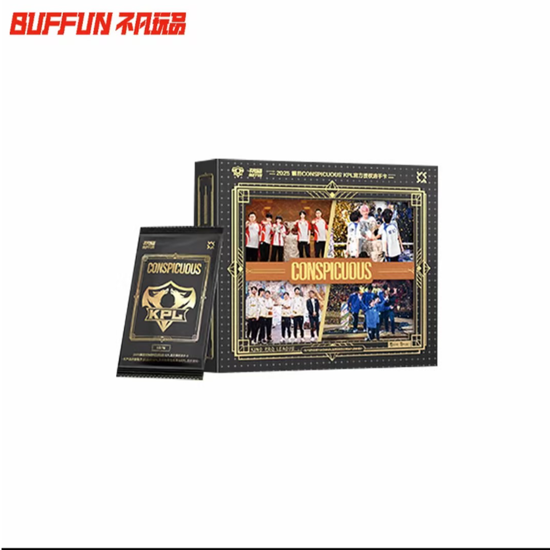 【柚子叶点盒】不凡玩品KPL 瞩目CONSPICUOUS KPL官方授权选手卡