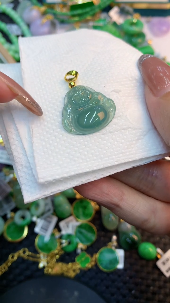 颈饰未镶嵌翡翠11