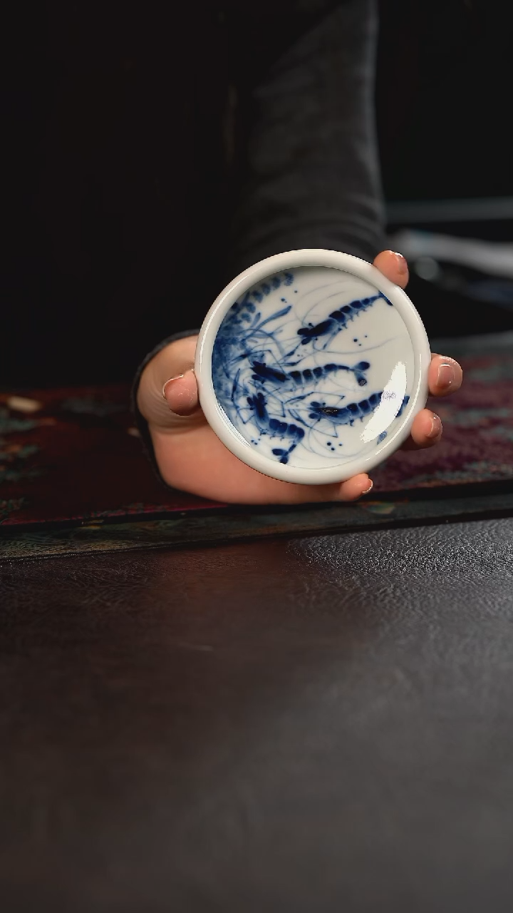 柴窑洪印慕明虾趣小笔舔