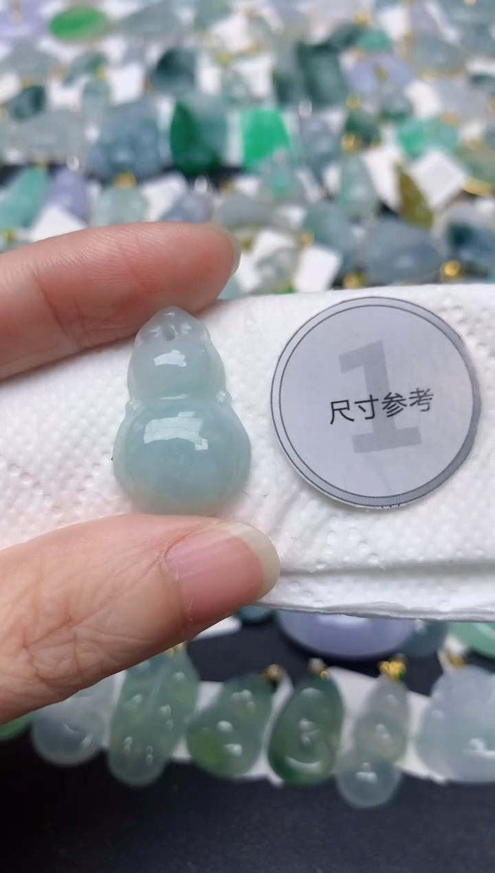 颈饰未镶嵌翡翠天然缅甸A货翡翠