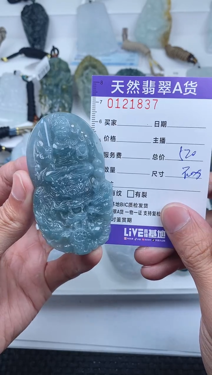 【闪购商品】翡翠颈饰未镶嵌       836