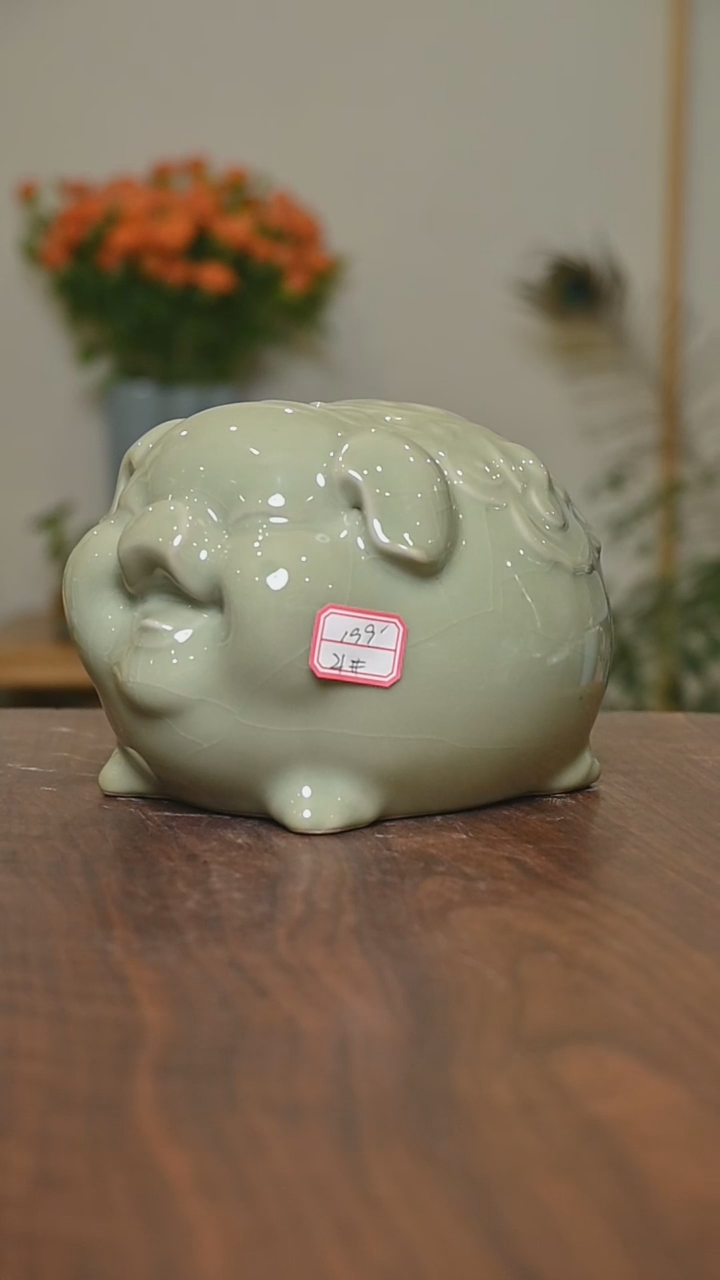 其他21#微瑕荷叶青小猪