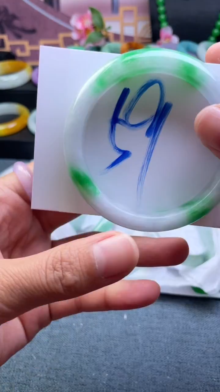 非金属仿水晶手镯