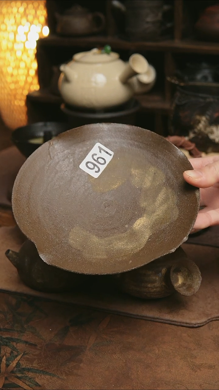 961号紫砂全手工粉引壶承