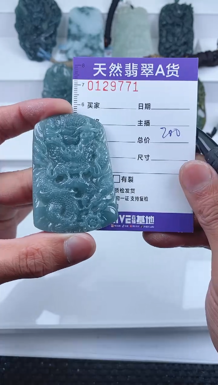 【闪购商品】翡翠颈饰未镶嵌         