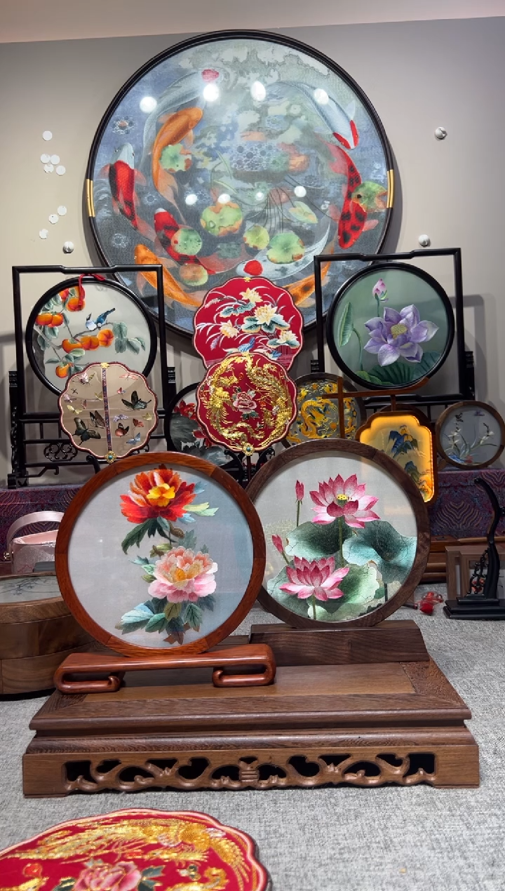 刺绣纯手工苏绣双面绣