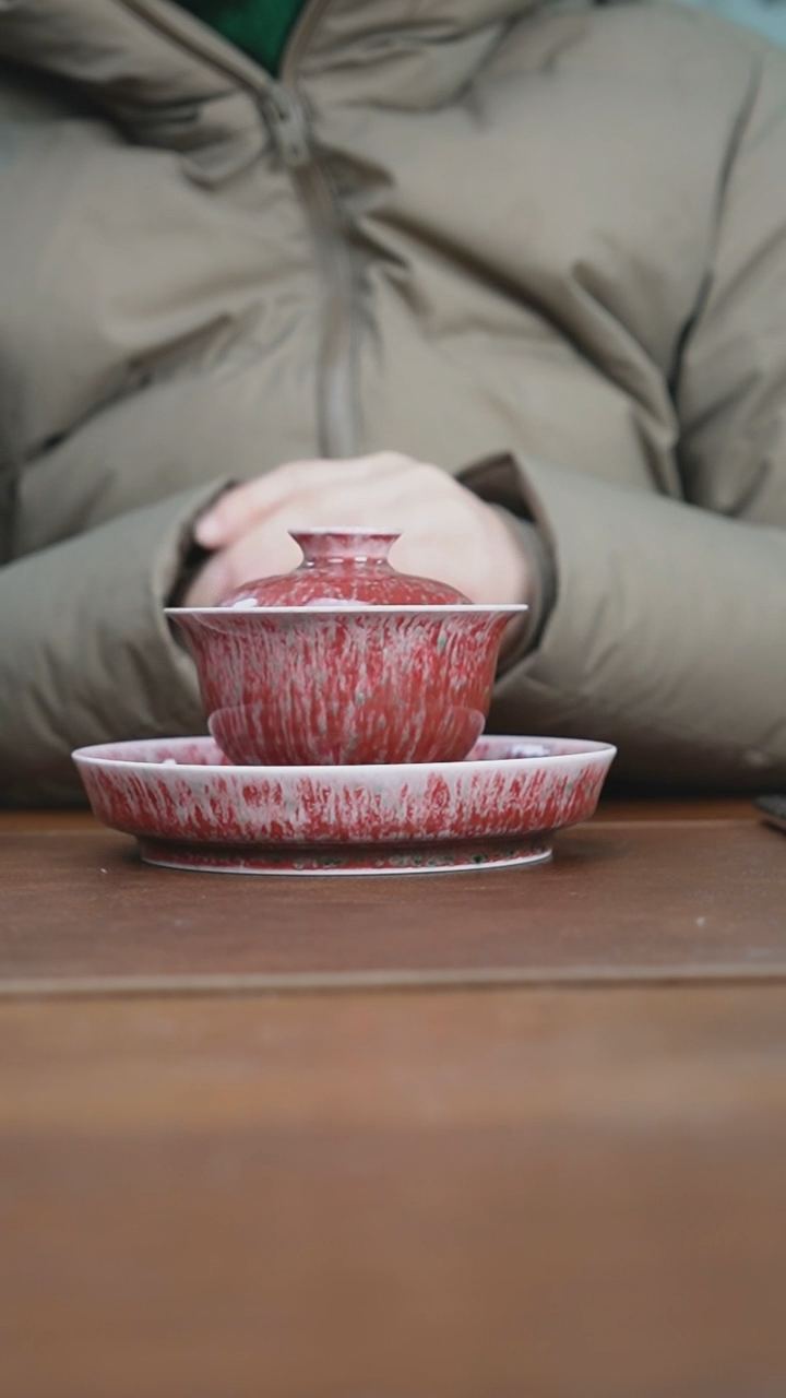 【闪购商品】杯景德镇美人醉盖碗一套