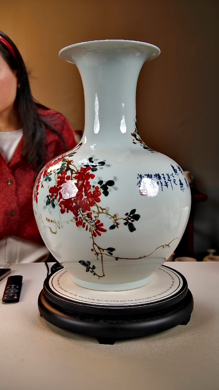摆件陶景德镇手绘陶瓷31