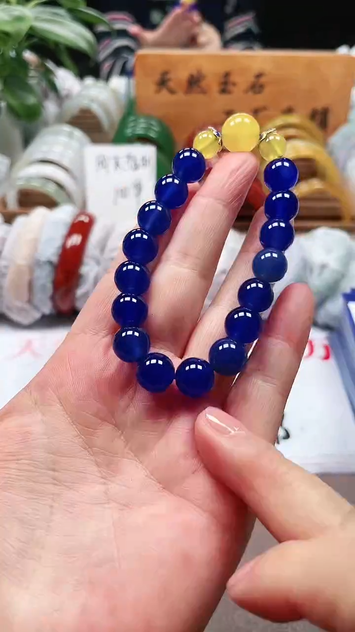 【闪购商品】玛瑙/玉髓手链合金多样性发货