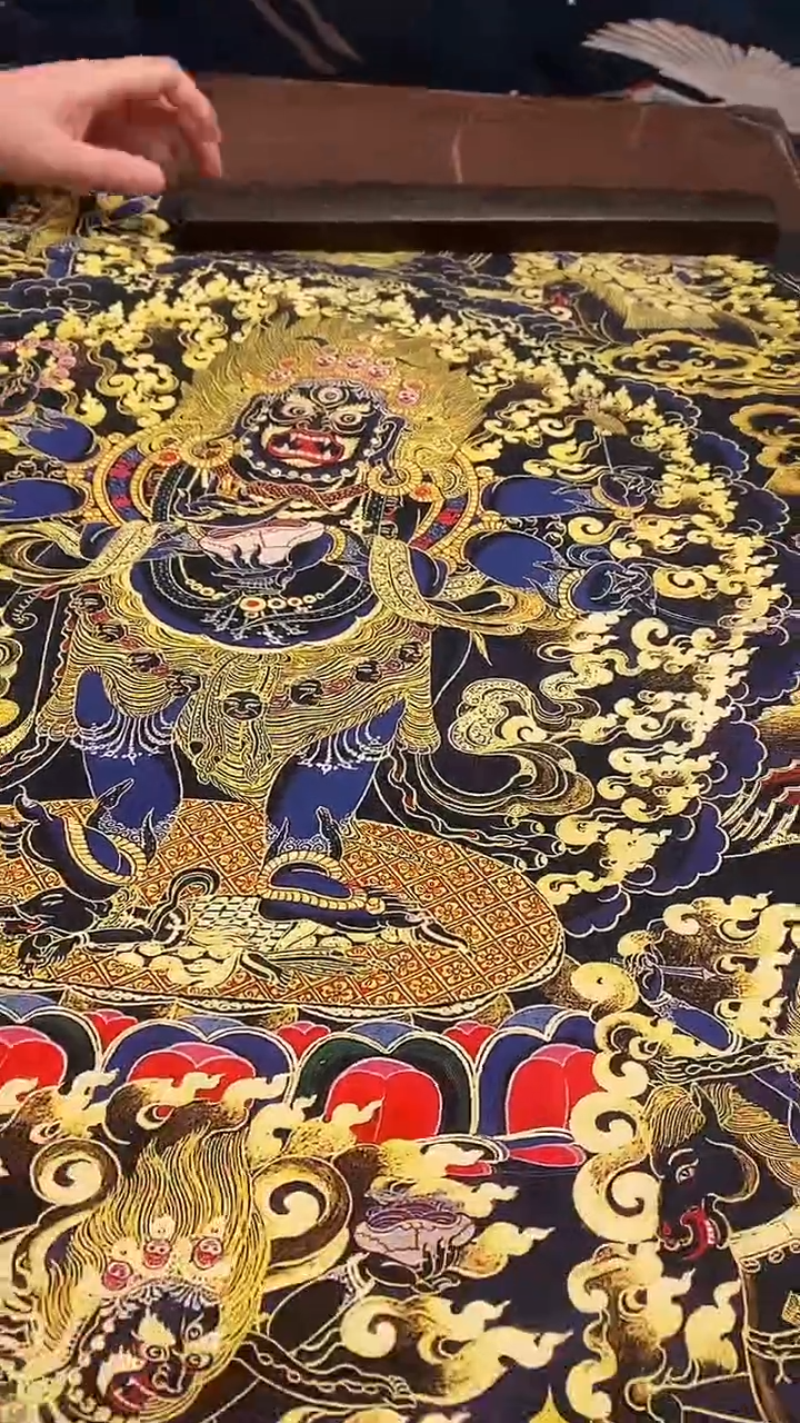 装裱画精美唐卡tk16002