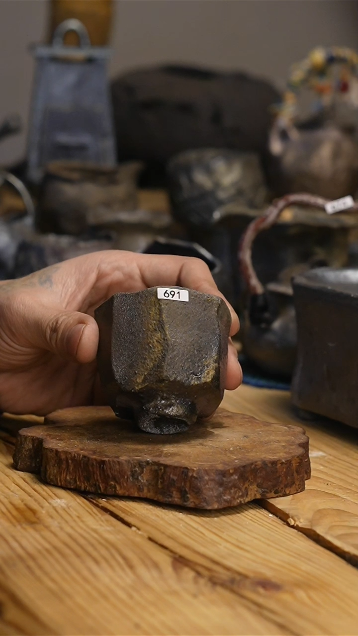 【闪购商品】【麦创制物】691柴烧茶杯