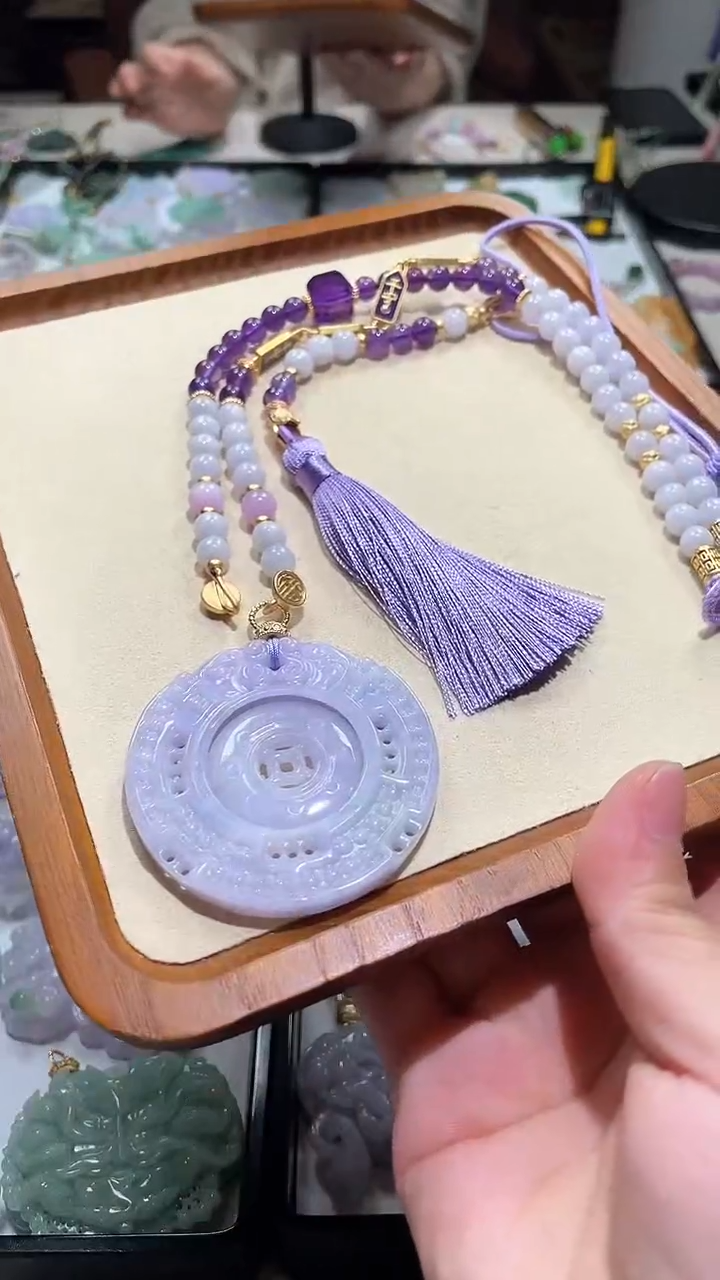 【闪购商品】翡翠颈饰未镶嵌吊坠