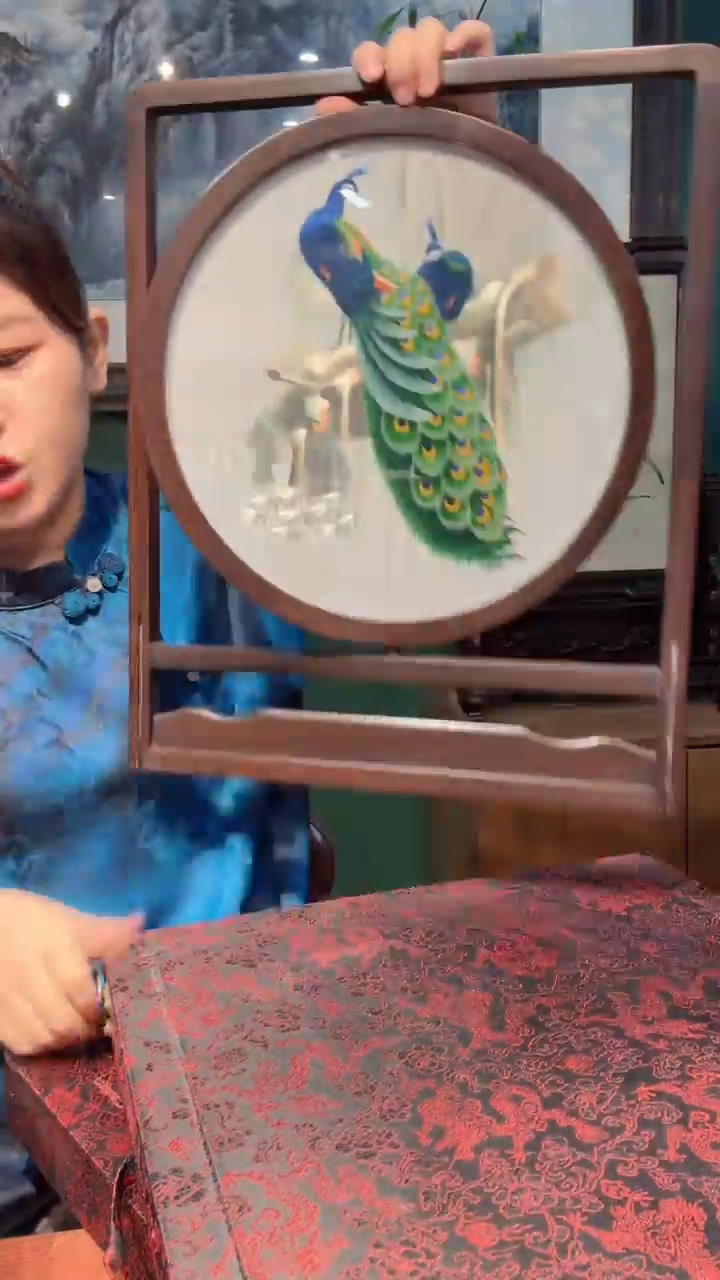 刺绣非遗苏绣手工刺绣