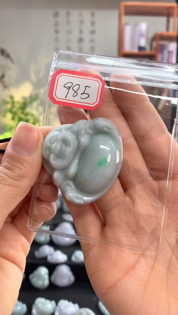 【闪购商品】翡翠颈饰未镶嵌佛公985