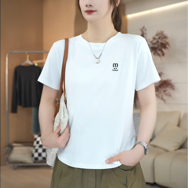 SHUOBAI/说白QC 201# 圆领领短袖T恤