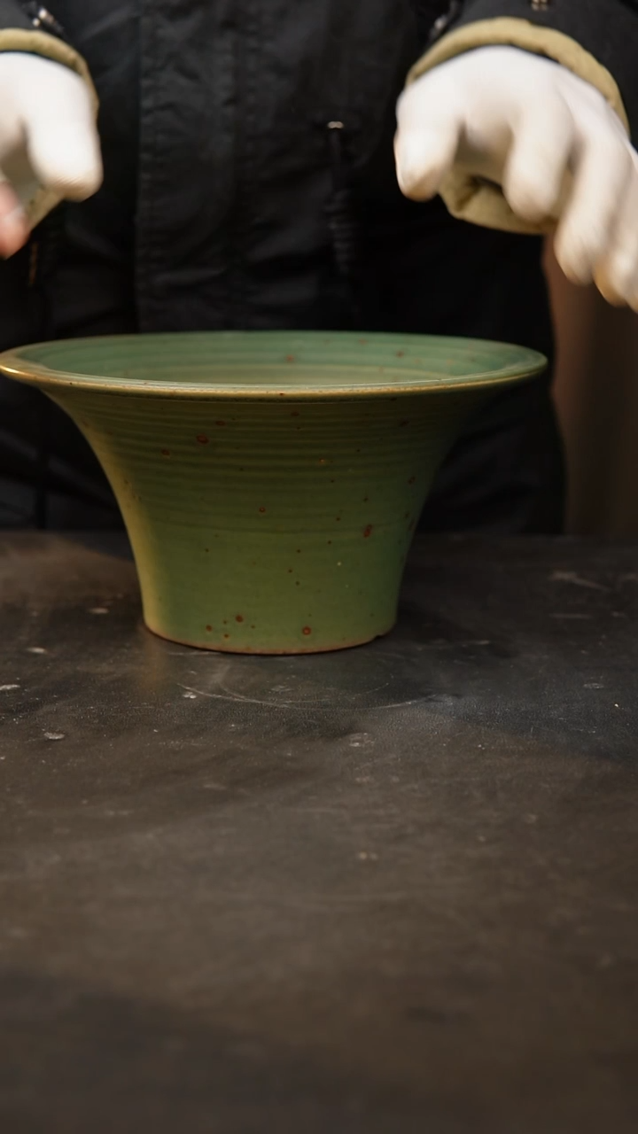 【闪购商品】瓷片泥泥手工花盆