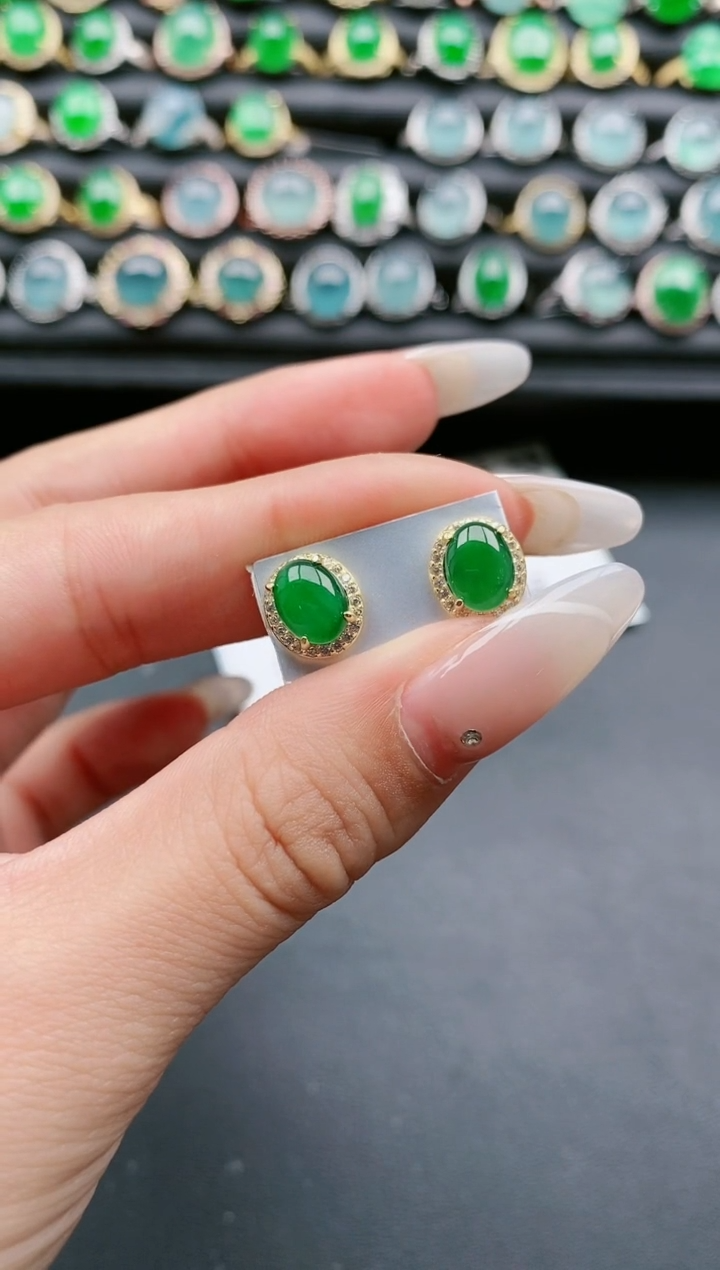 【闪购商品】翡翠戒指银S925镶嵌11111111