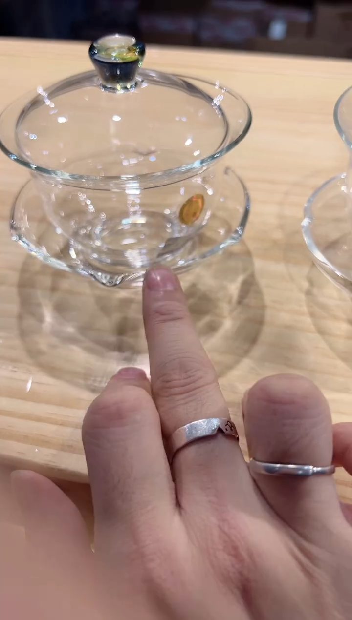 禾器-沁莲盖碗-迷翠