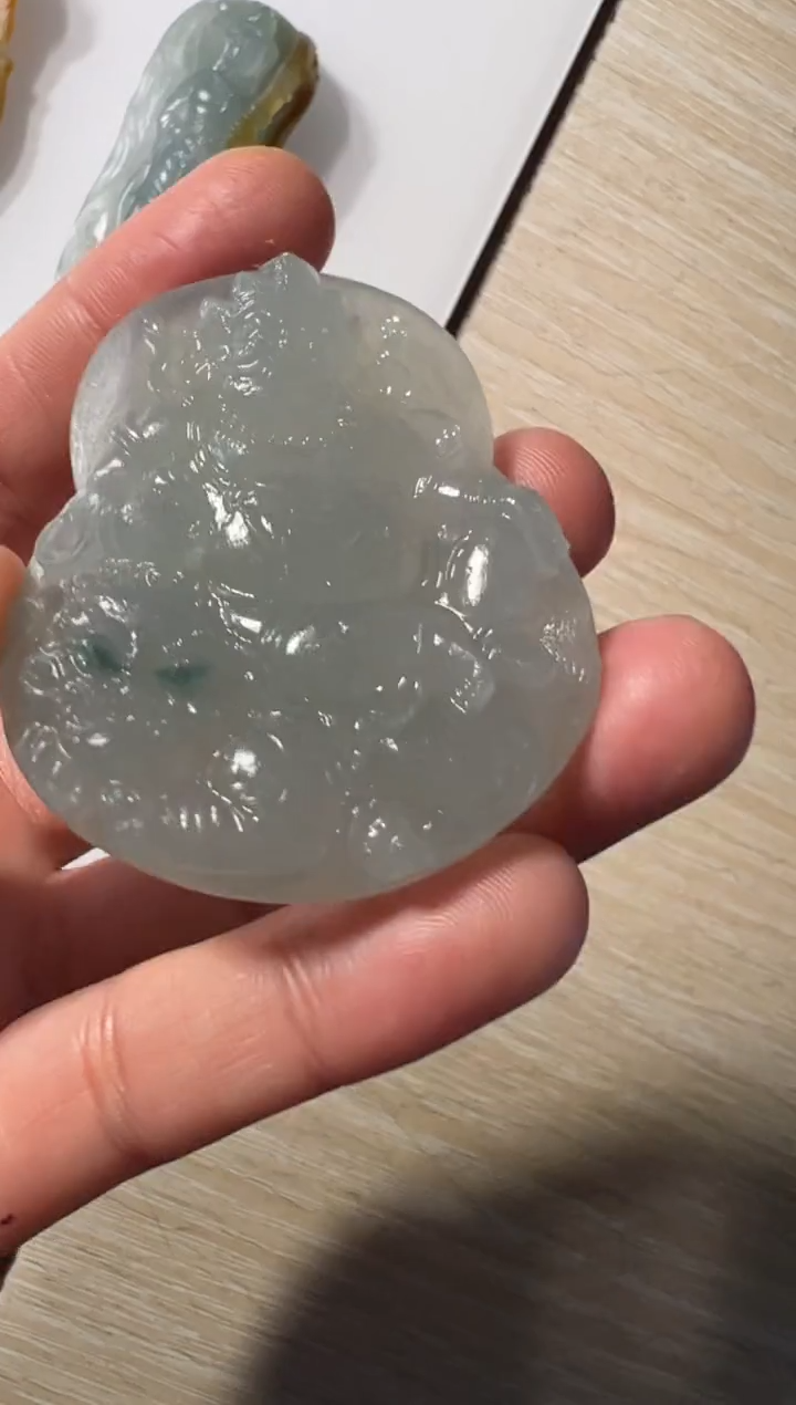 【闪购商品】定制翡翠未镶嵌黄财神