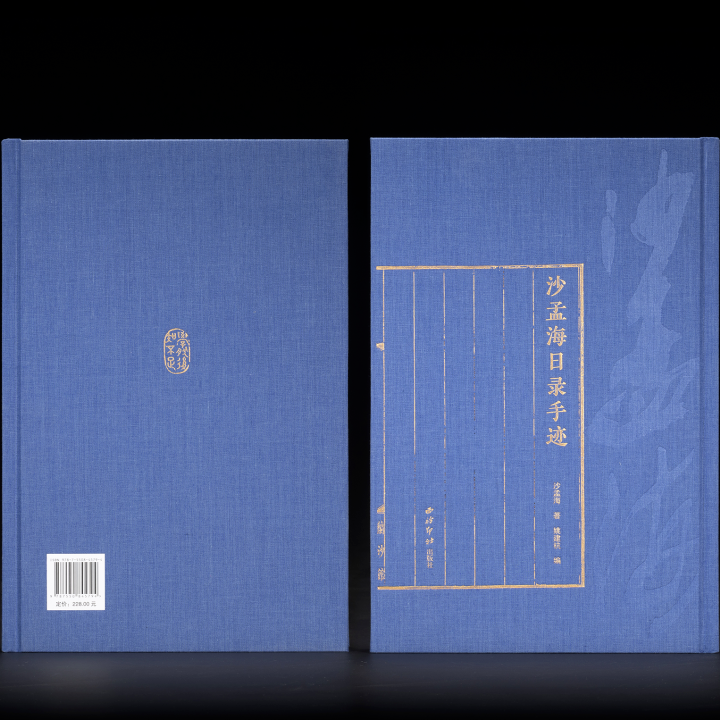 沙孟海日录手迹 书法字帖
