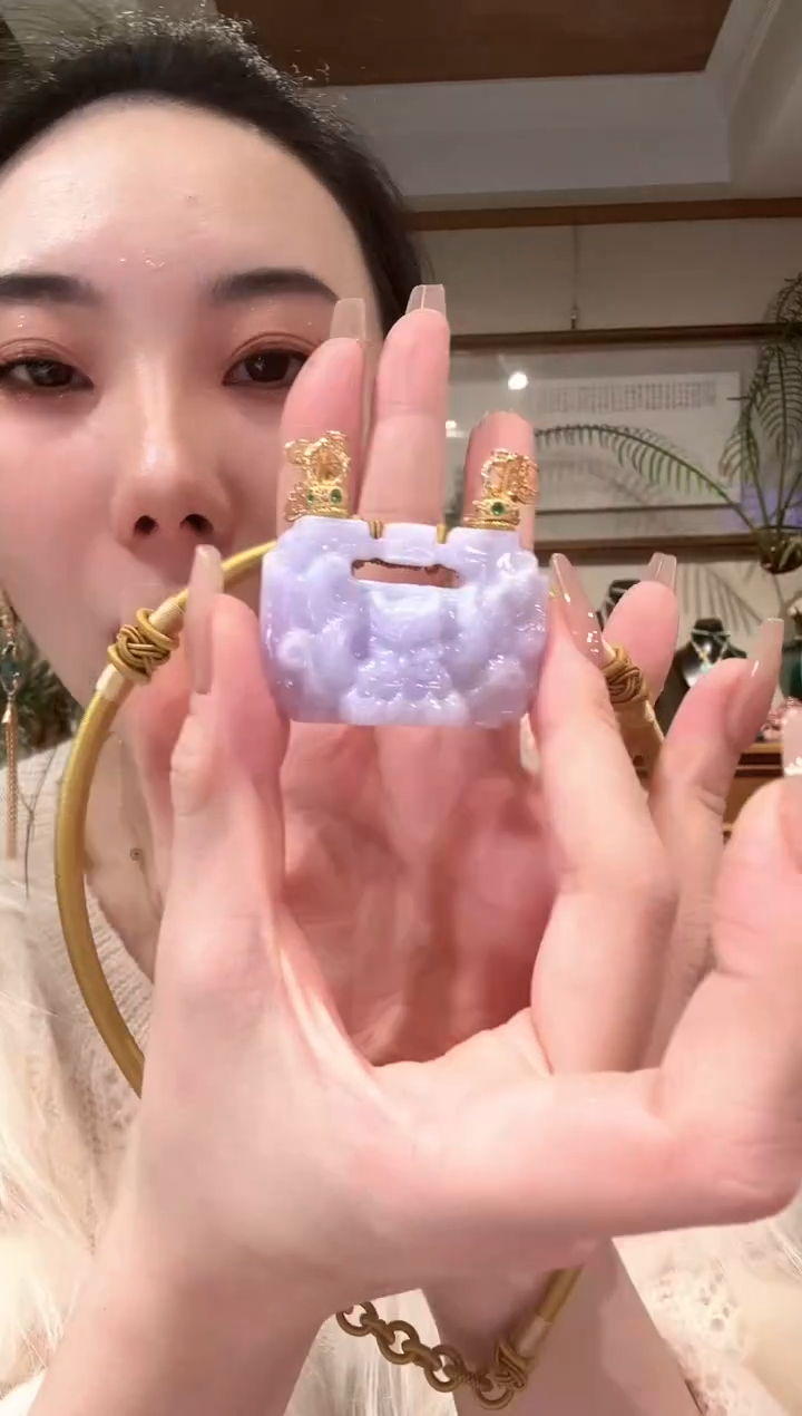 【闪购商品】翡翠颈饰未镶嵌国风