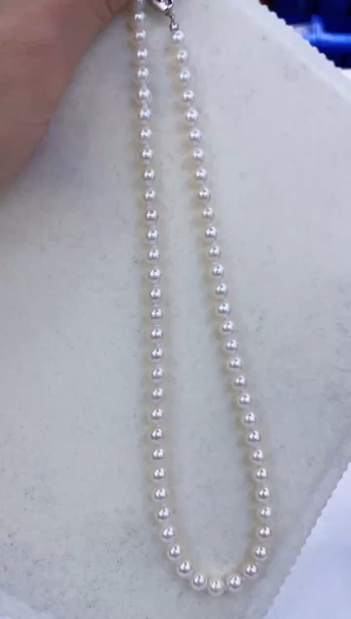 颈饰银S925镶嵌海水珍珠  