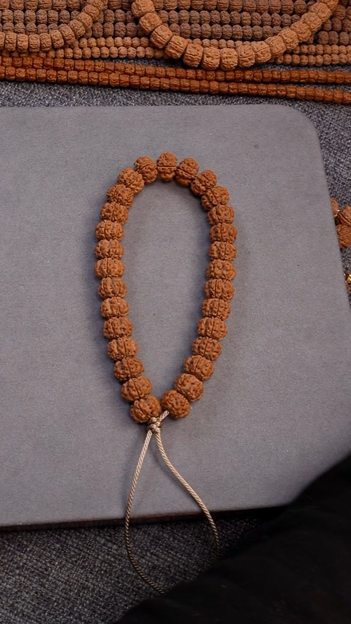 手串金刚菩提明*超头红方印手持