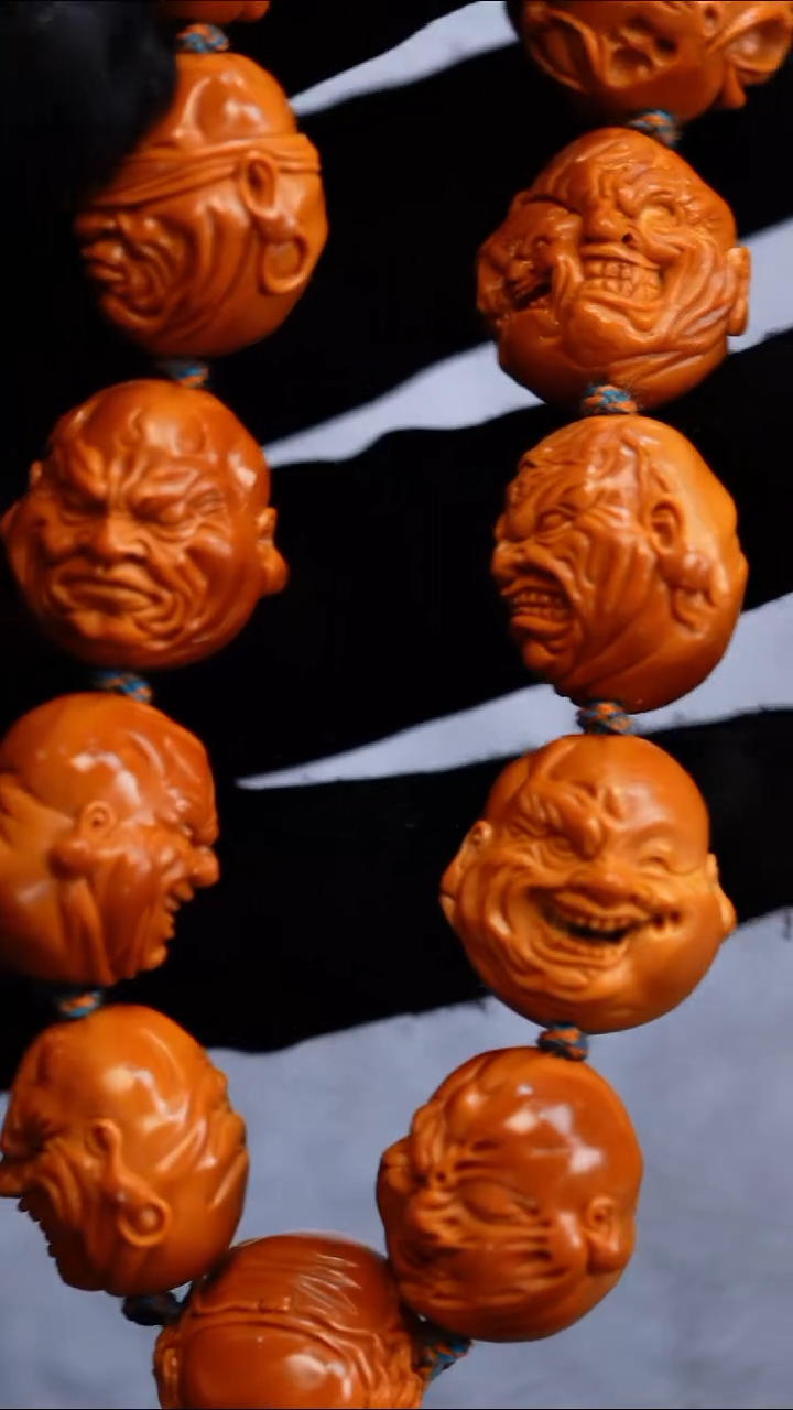 橄榄核吊坠苏工橄榄核