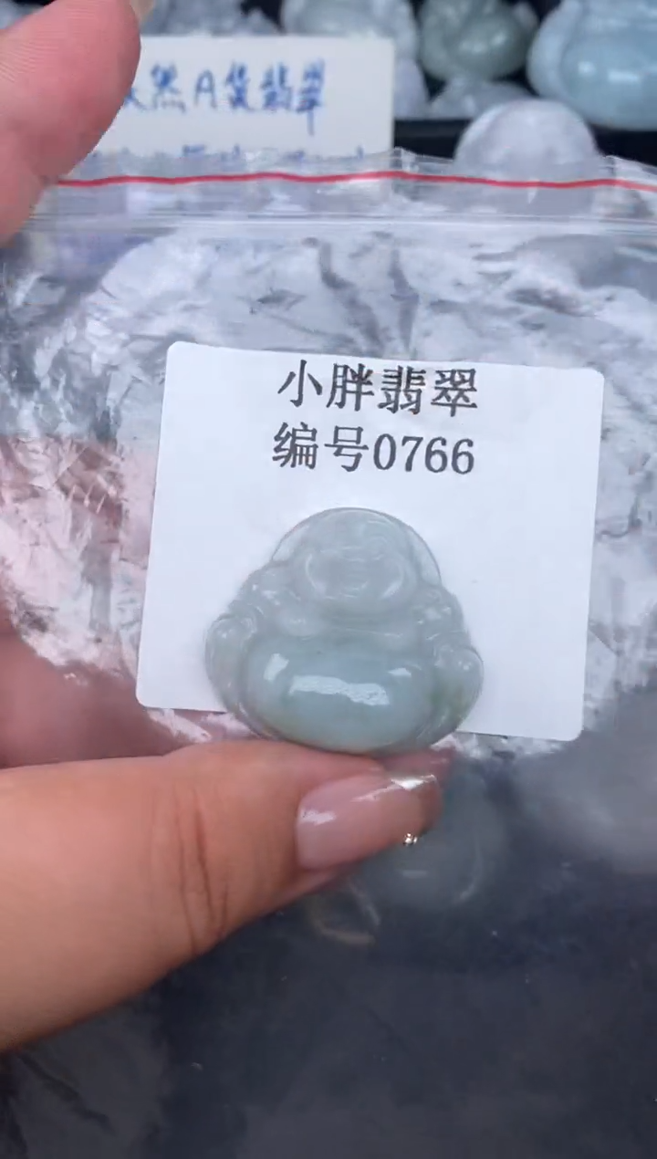 翡翠未镶嵌颈饰缅甸天然A货翡翠0766