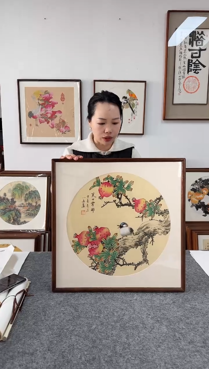 书法乔小兵06-53*53绘画手绘同款