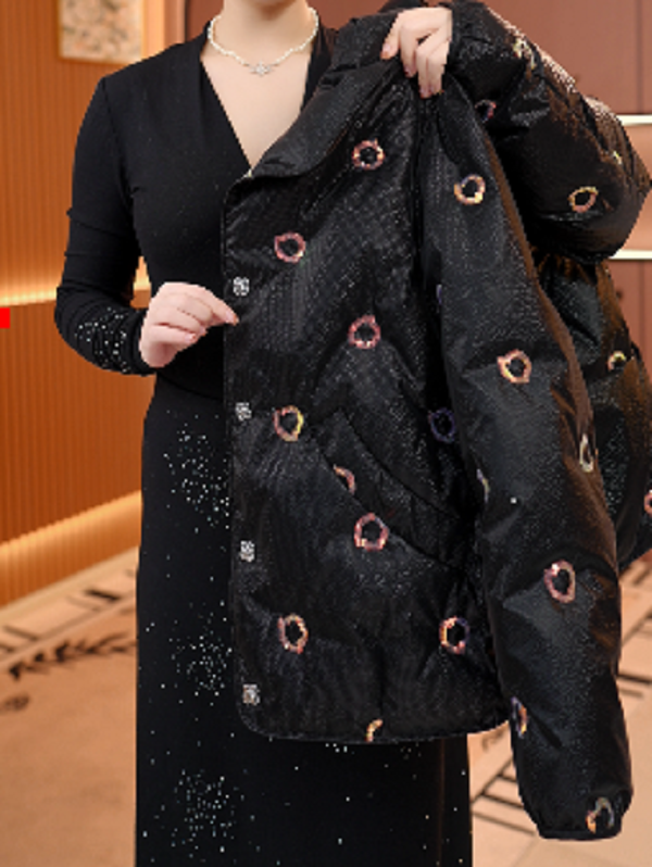 DD-2025新款亮片刺绣直充羽绒服