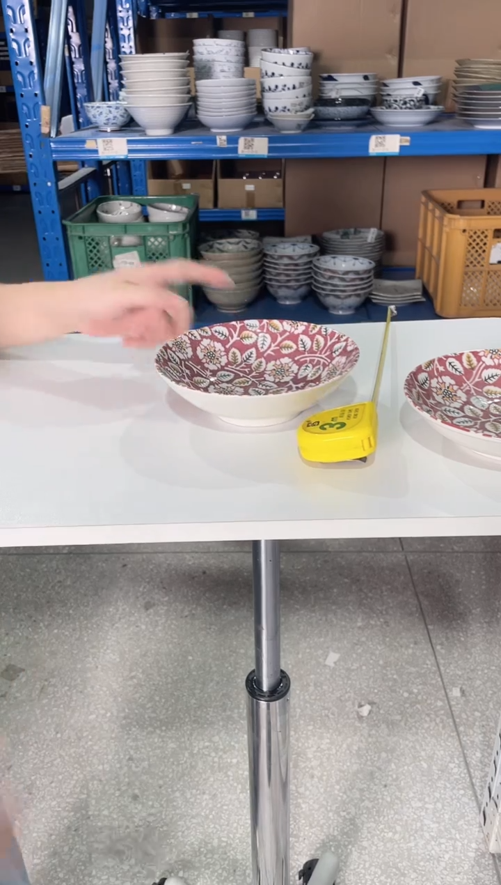 陶瓷清仓2只繁花5.8英寸钵