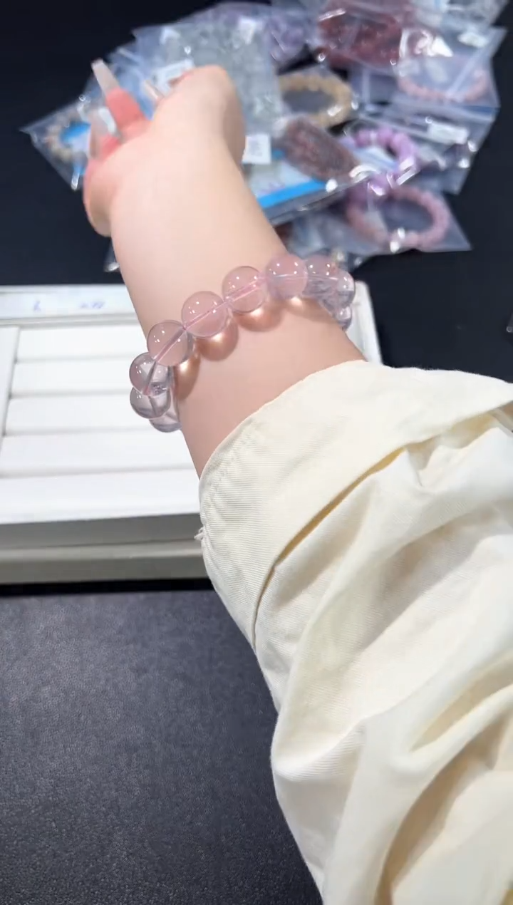 未镶嵌手串水晶65d多样性发其一【1条】默认微瑕