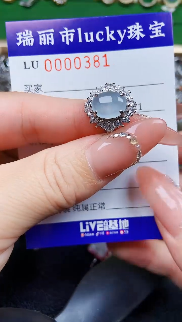 【闪购商品】翡翠颈饰银S925镶嵌0381