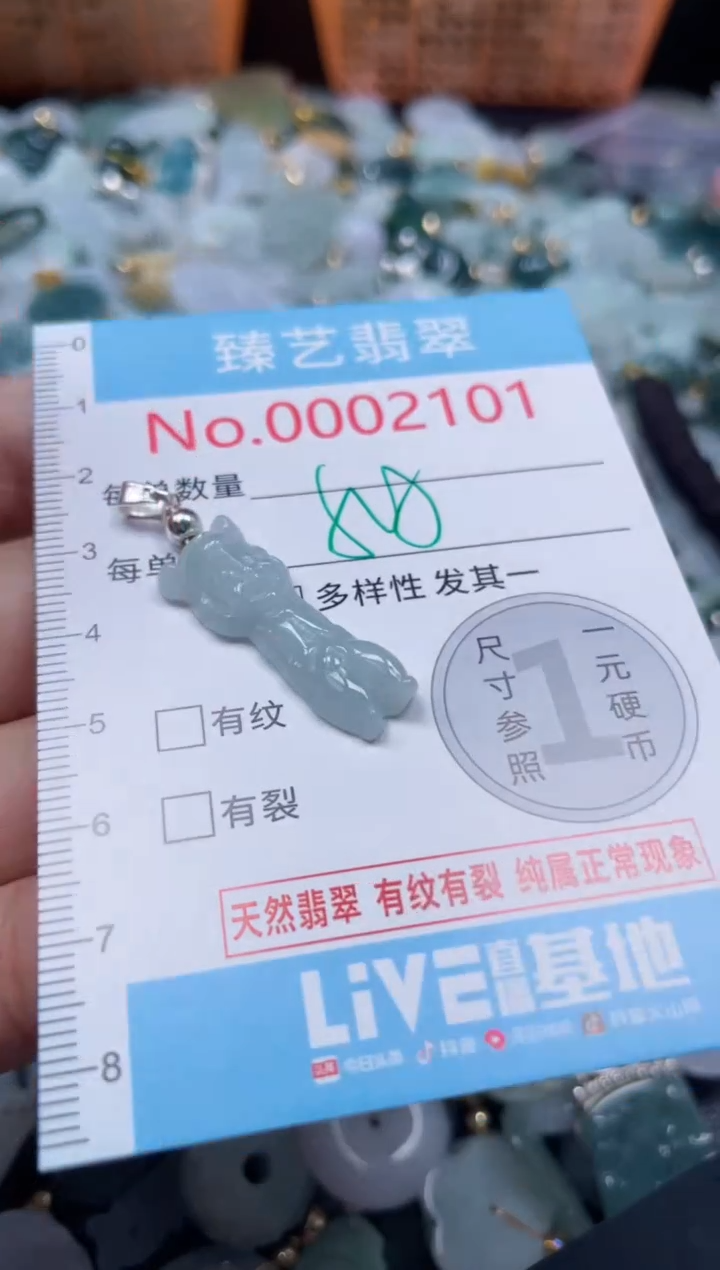 颈饰未镶嵌翡翠2101