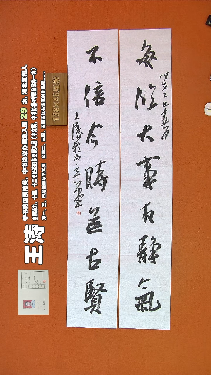 【闪购商品】书法340王涛书法作品