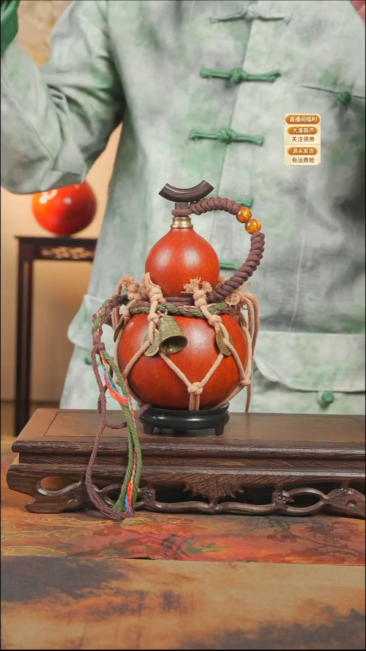 WP025网兜款葫芦不包手串