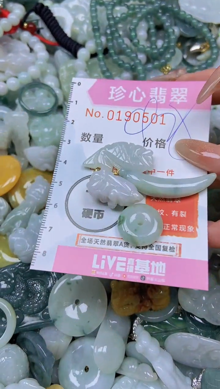 翡翠未镶嵌颈饰闪购链接0190501