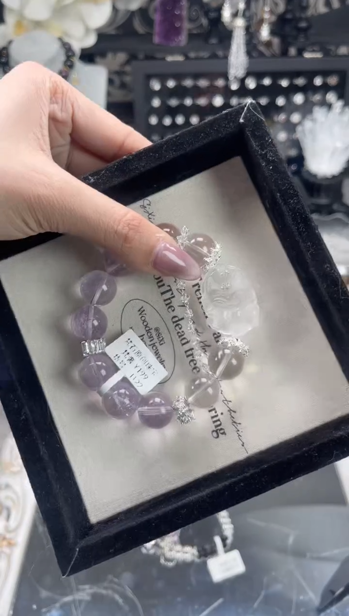 【闪购商品】水晶手链未镶嵌天然水晶 多样性发货
