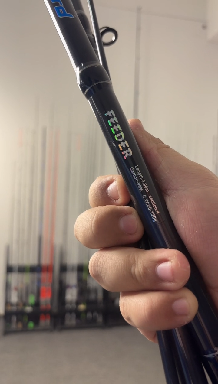 3.9m碳素11号3.9米直柄飞德竿（瑕疵尾货竿，没有售后，介意勿拍）