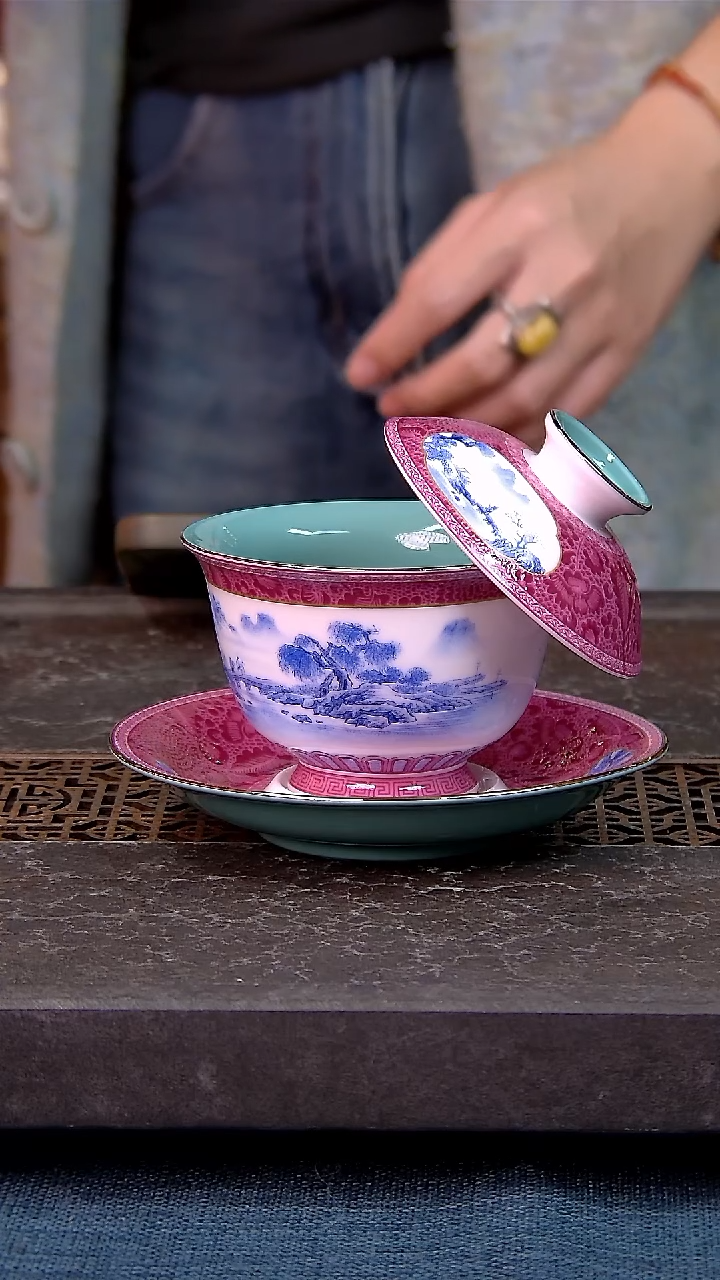 简装家用款1件套 白瓷陶瓷茶具