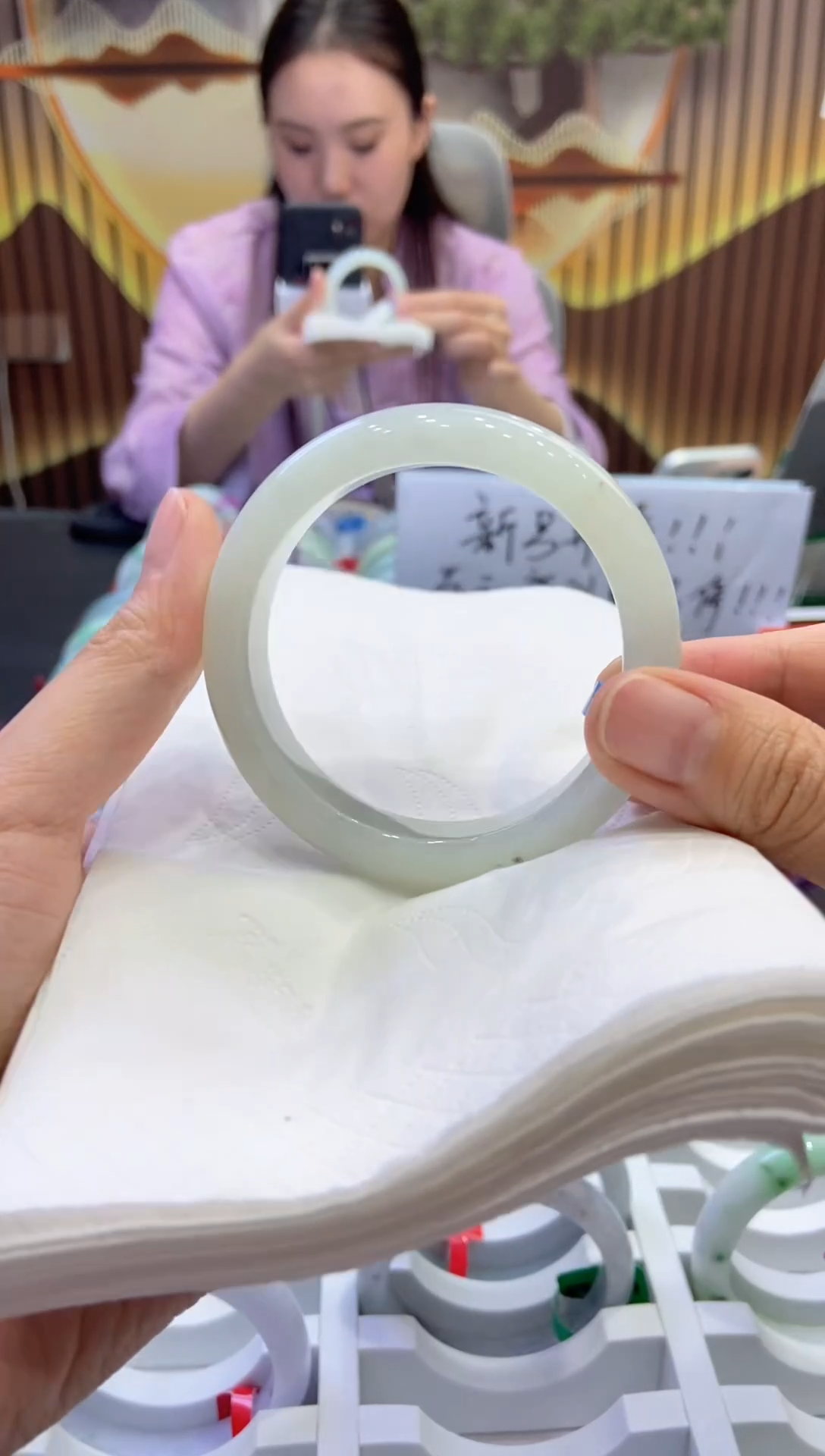 未镶嵌手镯翡翠00002006