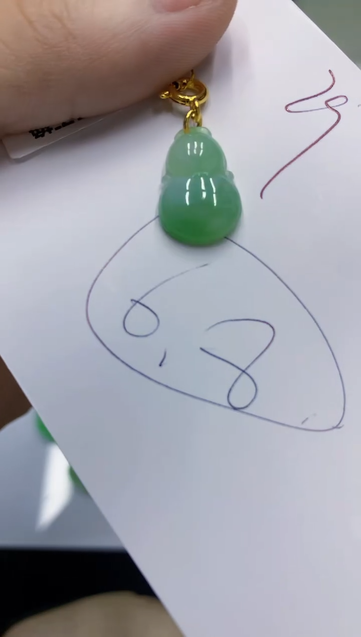 颈饰未镶嵌翡翠翡翠
