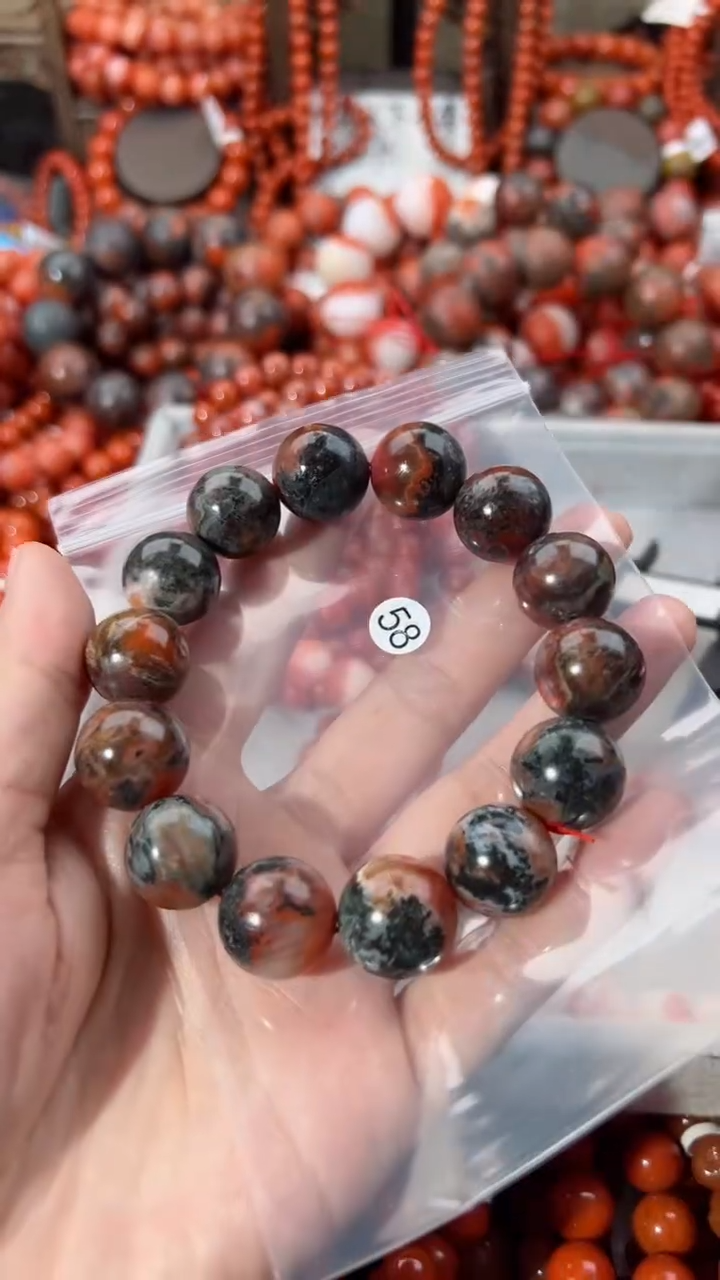 【闪购商品】南红玛瑙未镶嵌手串14