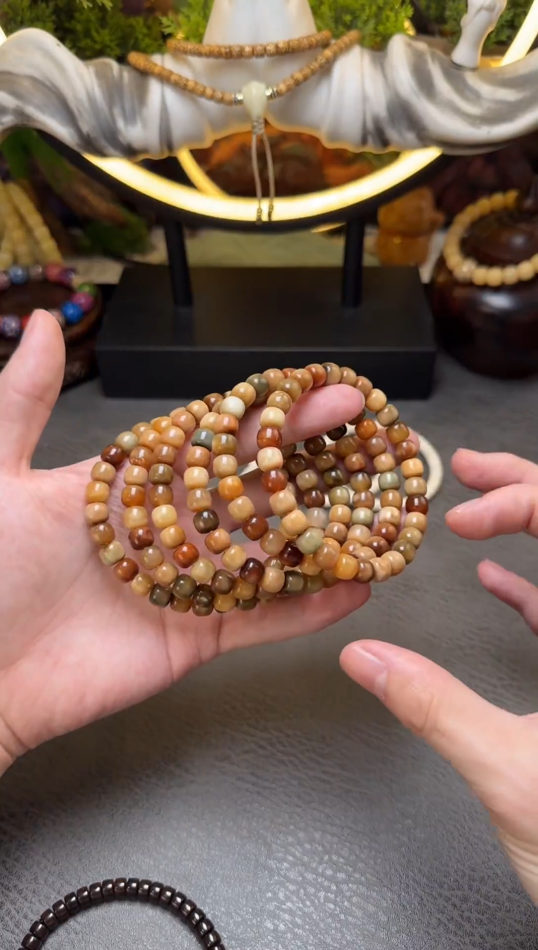 手串龙脊菩提龙脊菩提多宝桶珠单圈