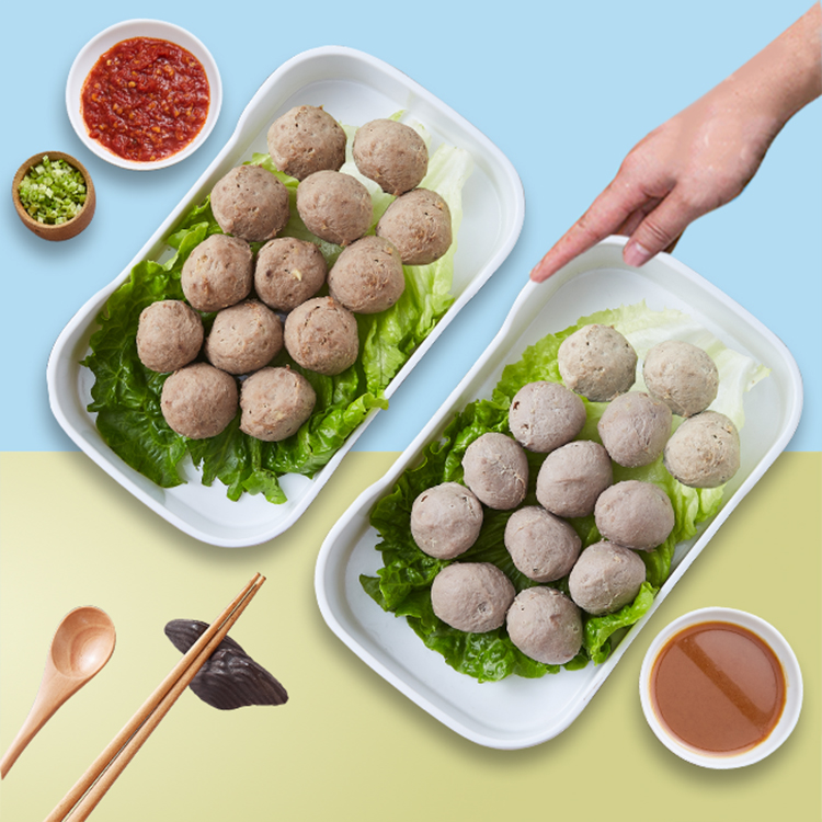 潮汕牛肉丸/牛筋丸正宗火锅食材 潮汕特产新手打机打牛丸