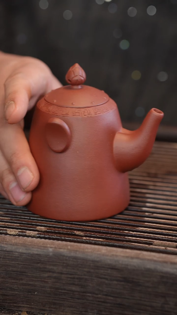 茶壶紫砂大象壶 300cc微瑕