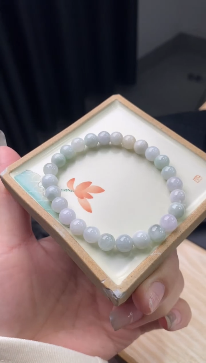 【闪购商品】翡翠手链未镶嵌天然翡翠手串1301