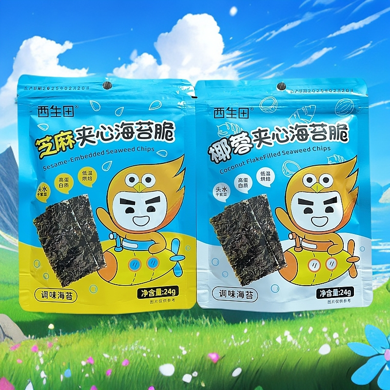 4袋西生田夹心海苔